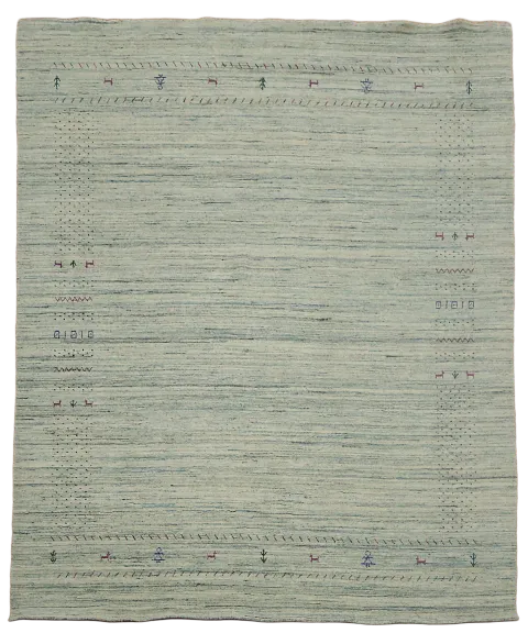 Little Animals Gabbeh Oriental Area Rug 8x10
