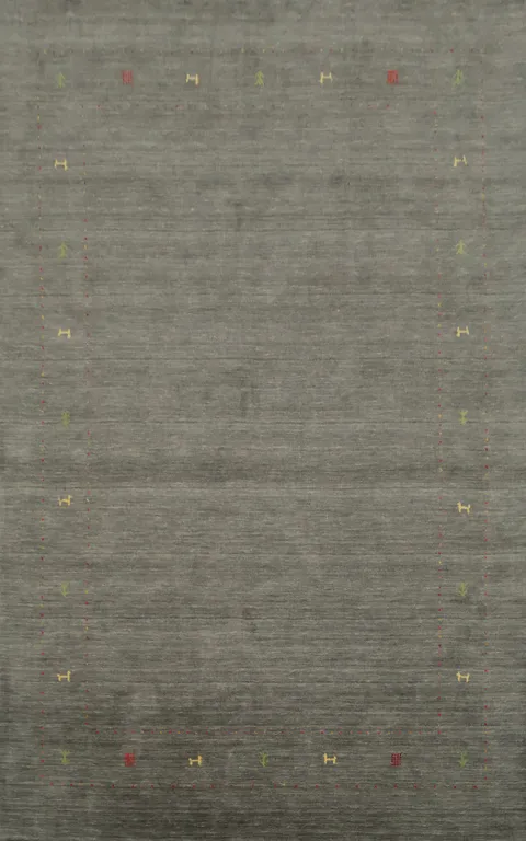 Handmade Gabbeh Oriental Area Rug 7x10