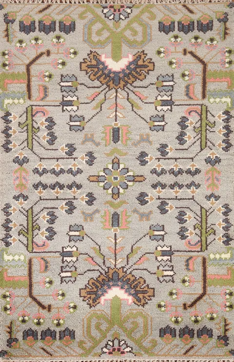 All-Over Handmade Kazak Oriental Rug 3x5
