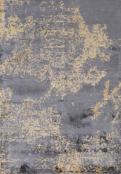 Handmade Modern Abstract Rug 4x6