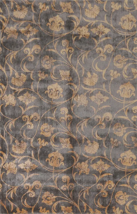 All-Over Floral Abstract Area Rug 5x8
