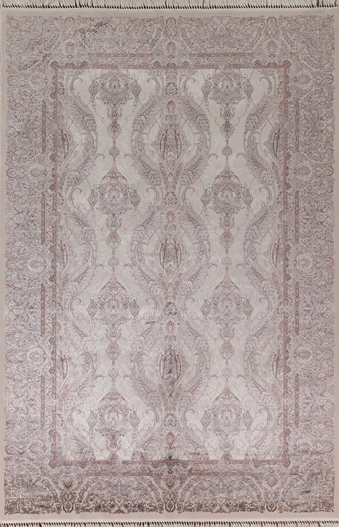 Traditional Qum Turkish Area Rug 7x10
