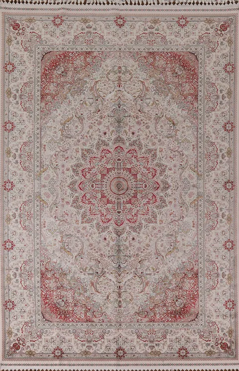 Traditional Tabriz Living Room Area Rug 7x10