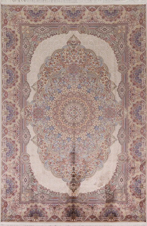 Traditional Qum Living Room Area Rug 7x10