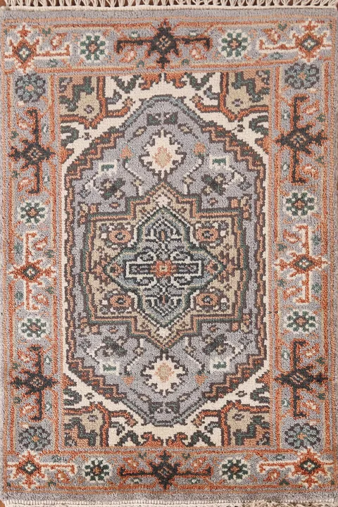 Gray Heriz Serapi Oriental Rug 2x3