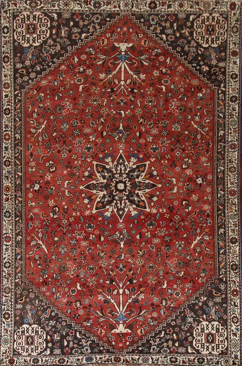Vegetable Dye Shiraz Persian Area Rug 7x10