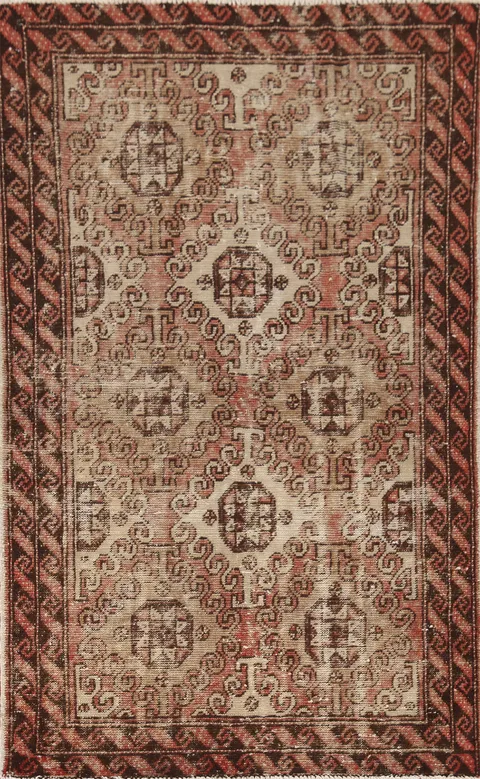 Antique Distressed Lori Persian Rug 4x6