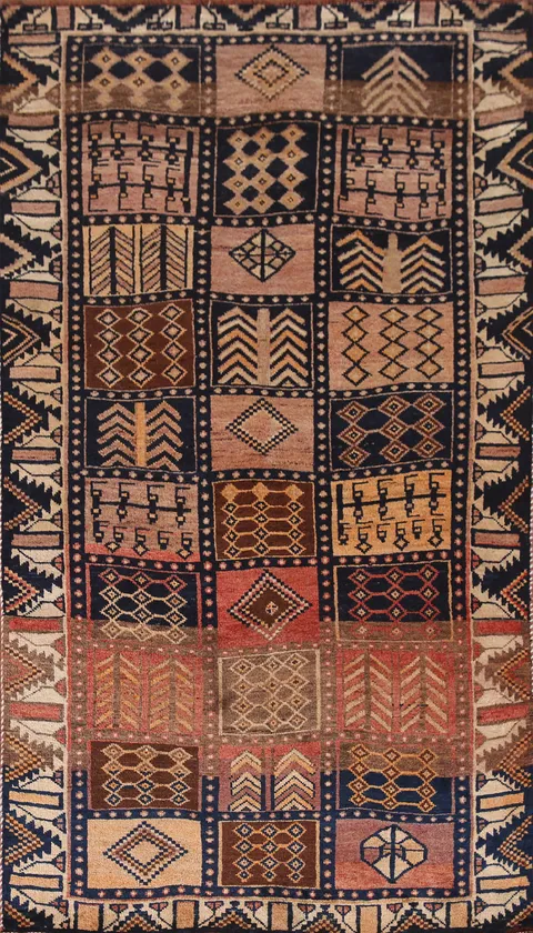 Tribal Wool Lori Persian Rug 4x8
