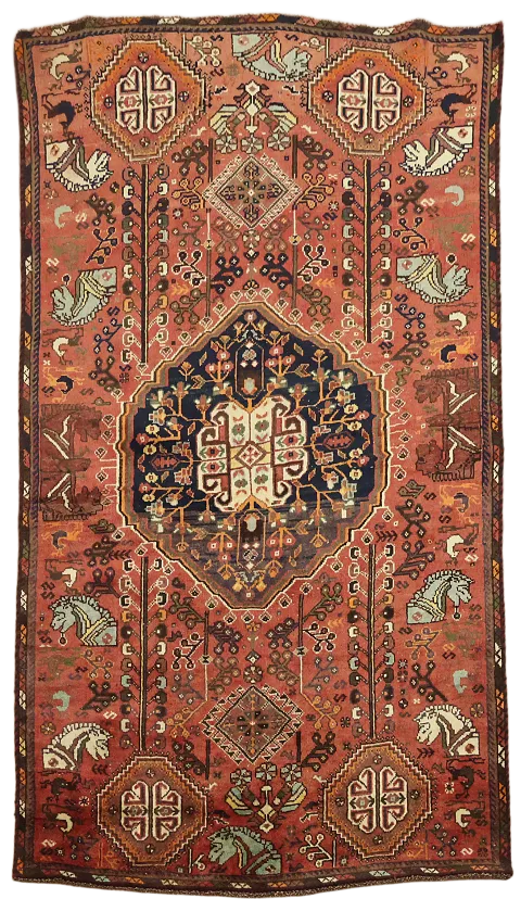 Shiraz Persian Rug 4x6