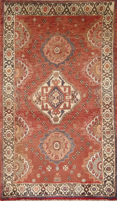 Geometric Shiraz Persian Rug 3x6