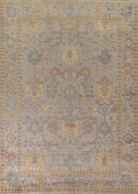 All-Over Oushak Indian Area Rug 8x10