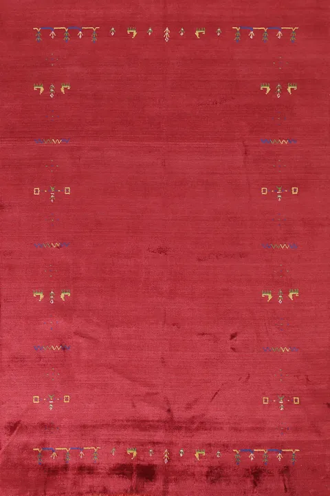Handmade Gabbeh Indian Area Rug 6x8