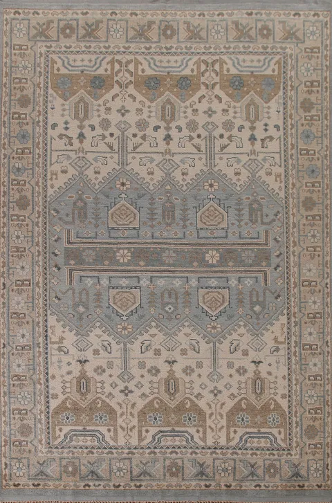Handmade Oushak Indian Area Rug 9x12