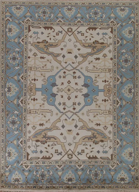 Handmade Oushak Living Room Area Rug 8x10