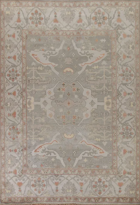 Handmade Oushak Oriental Area Rug 9x12