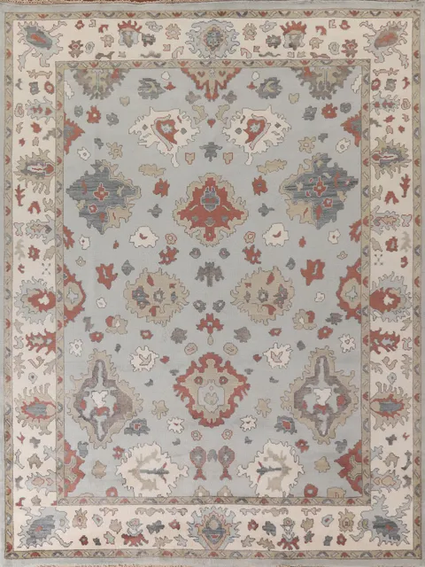 All-Over Floral Oushak Oriental Area Rug 9x12