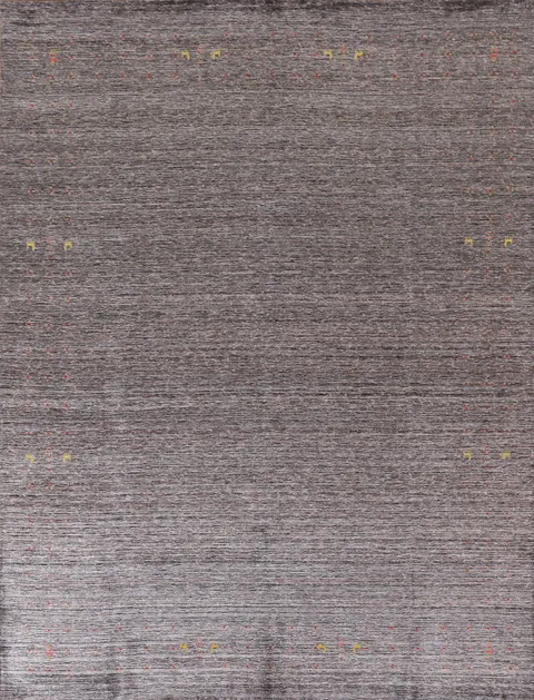 Striped Gabbeh Living Room Area Rug 8x10