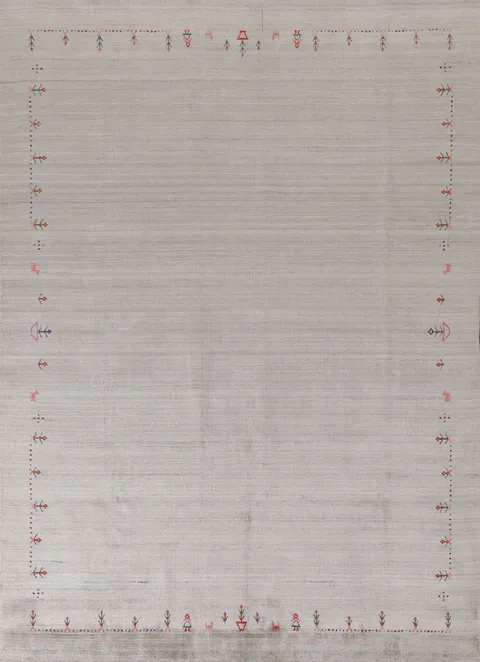Handmade Gabbeh Indian Area Rug 8x10