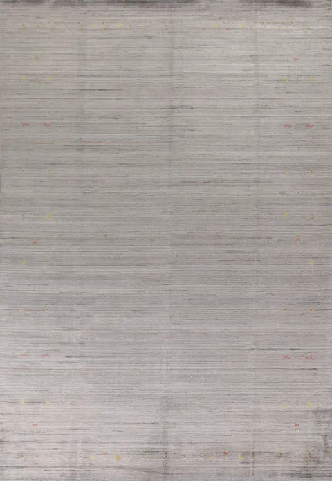 Striped Gabbeh Oriental Area Rug 9x12