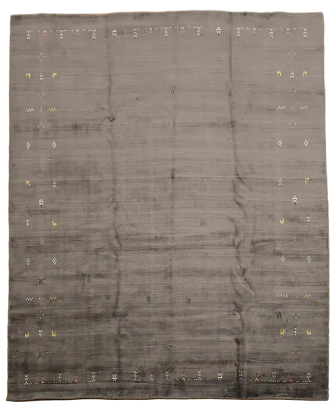 Brown Gabbeh Oriental Area Rug 8x10