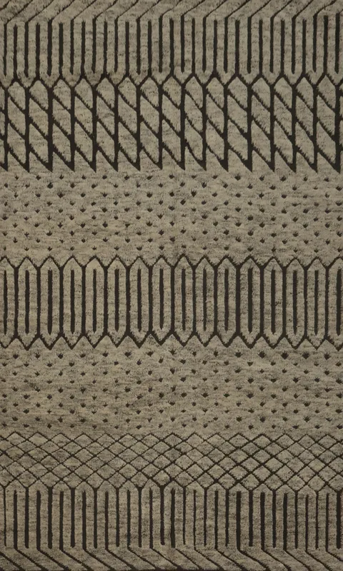 Trellis Moroccan Indian Area Rug 5x8