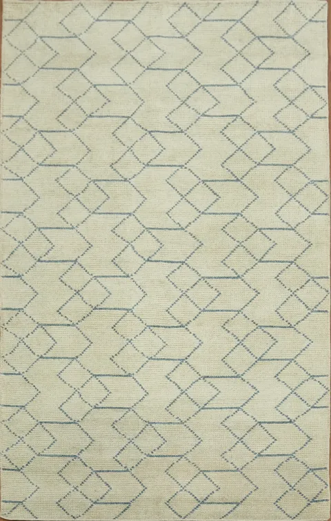 Trellis Moroccan Oriental Area Rug 5x8