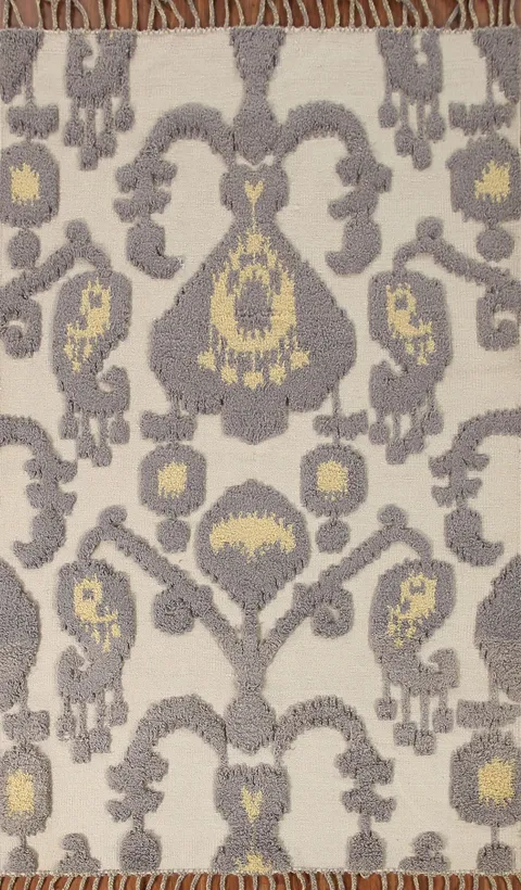 Handmade Moroccan Oriental Area Rug 5x8