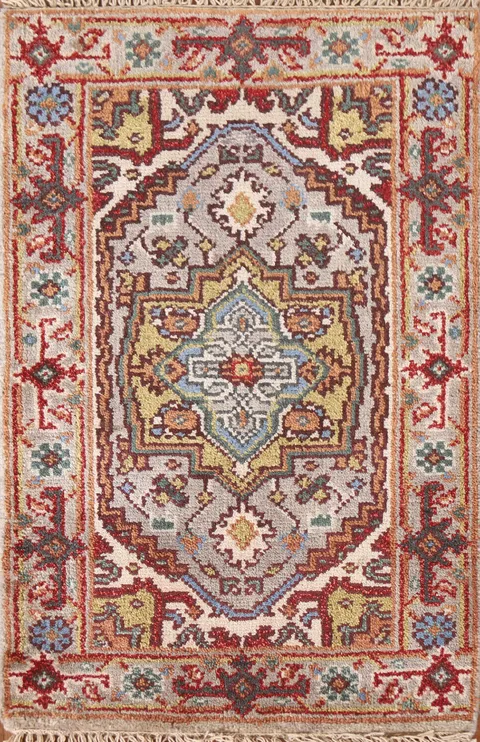 Gray Heriz Serapi Oriental Rug 2x3