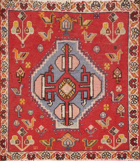 Square Abadeh Persian Rug 2x2