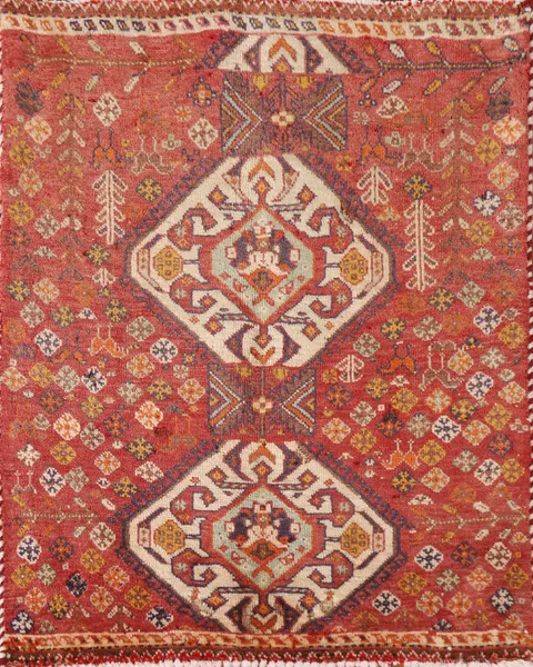 Tribal Geometric Shiraz Persian Rug 2x2