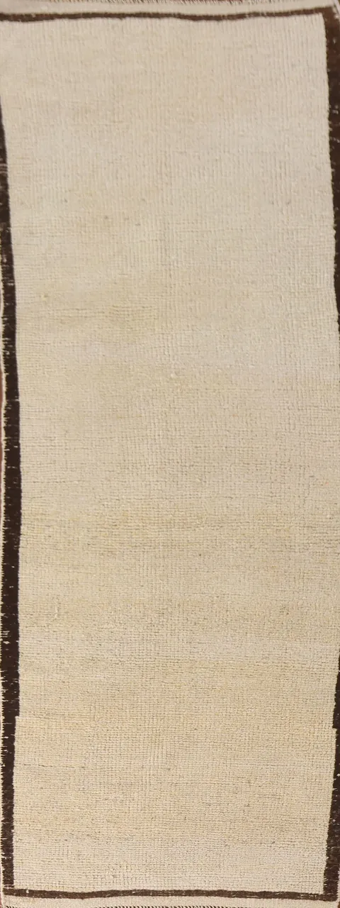 Natural Dye Anatolian Turkish Runner Rug 3x10