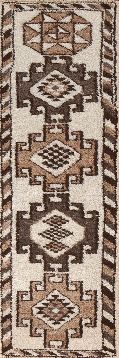 Plush Anatolian Natural Dye Runner Rug 3x11