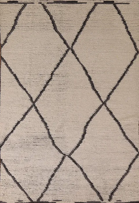 Moroccan Living Room Area Rug 6x9