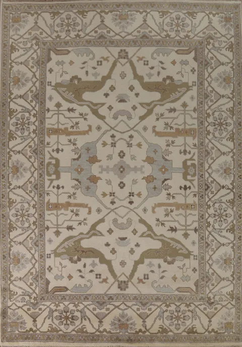 Handmade Oushak Oriental Area Rug 9x12