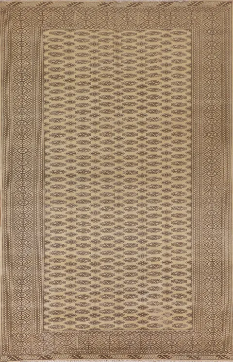 Geometric Turkoman Persian Area Rug 7x10