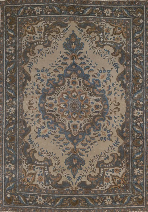 Handmade Tabriz Persian Area Rug 6x9