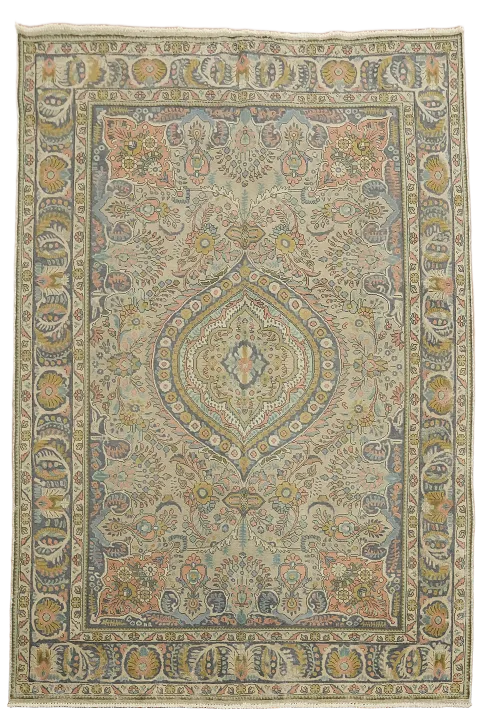 Handmade Tabriz Persian Area Rug 7x10