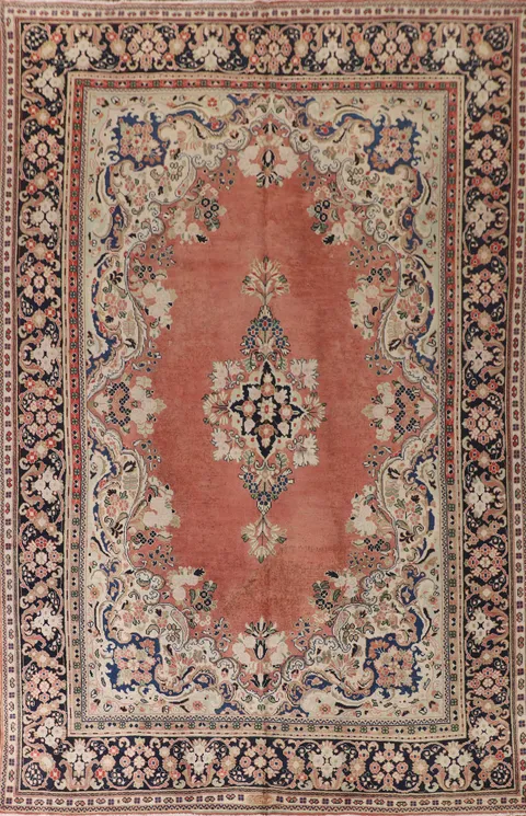 Vintage Mahal Persian Area Rug 8x12