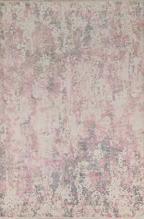 Handmade Abstract Modern Area Rug 7x10