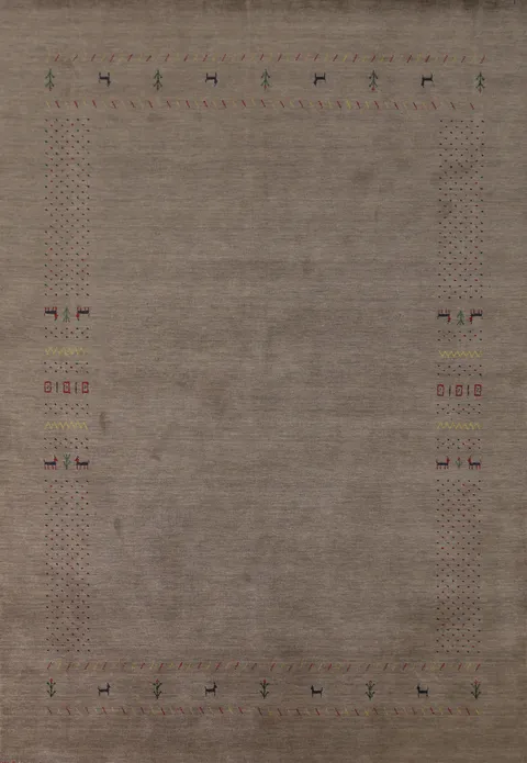 Tribal Gabbeh Oriental Area Rug 7x10