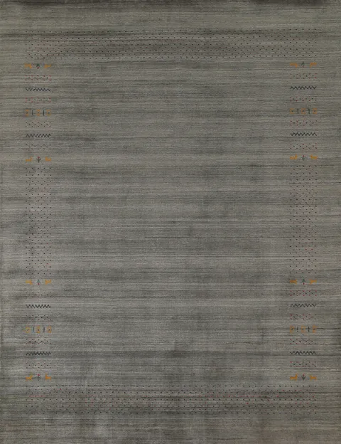 Handmade Wool Gabbeh Indian Area Rug 8x10