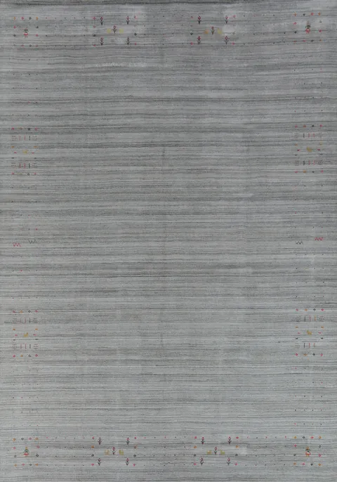 Handmade Gabbeh Indian Area Rug 9x12