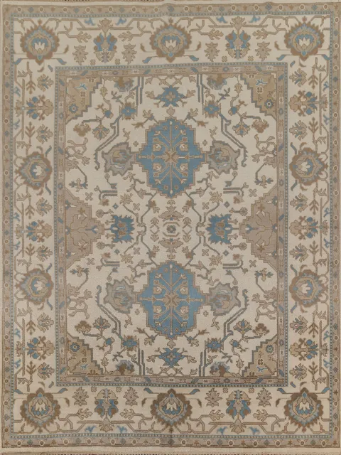 Handmade Wool Oushak Indian Area Rug 8x10