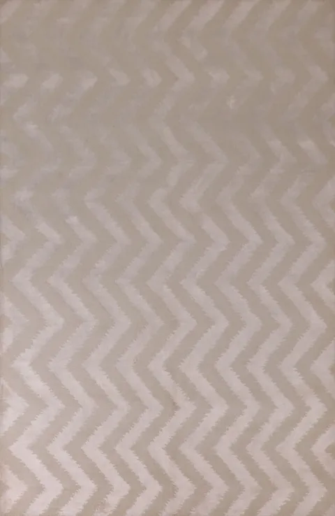 Chevron Style Modern Indian Area Rug 6x9