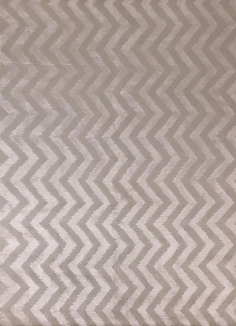 Chevron Style Modern Indian Area Rug 8x10