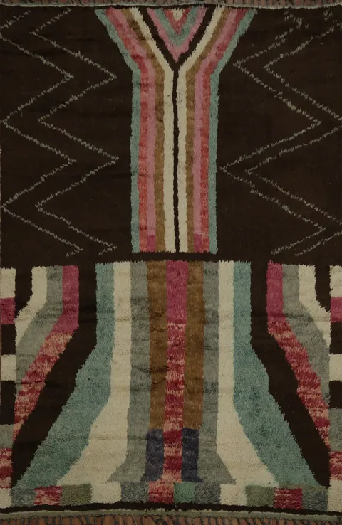 Handmade Moroccan Oriental Area Rug 8x10