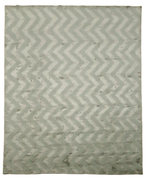 Chevron Style Modern Indian Area Rug 8x10