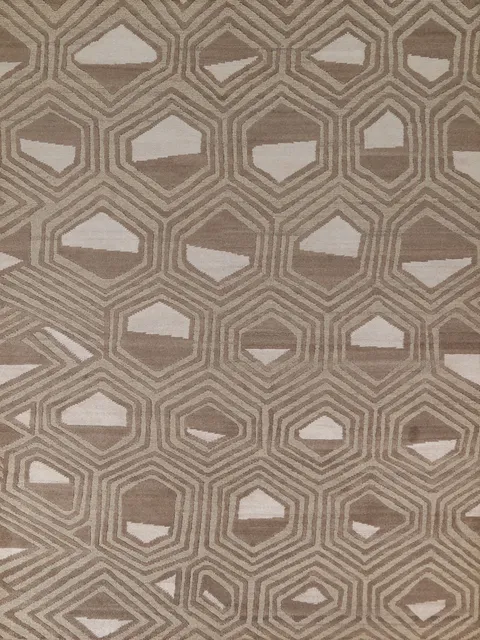 Handmade Indian Modern Area Rug 8x10