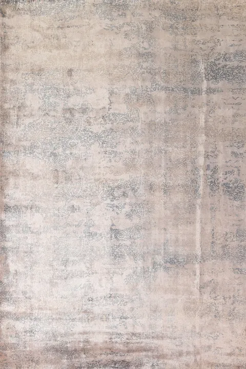 Modern Abstract Oriental Area Rug 7x10