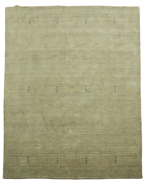 Tribal Wool Gabbeh Indian Area Rug 8x10